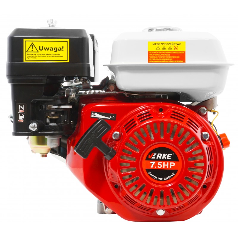 Verke OHW négyütemű benzinmotor 207 cm3/ 20 mm tengely/ 7,5 LE