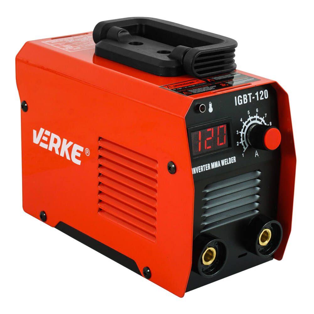 Verke inverteres hegesztőgép 120A, LCD kijelzővel + kábelek