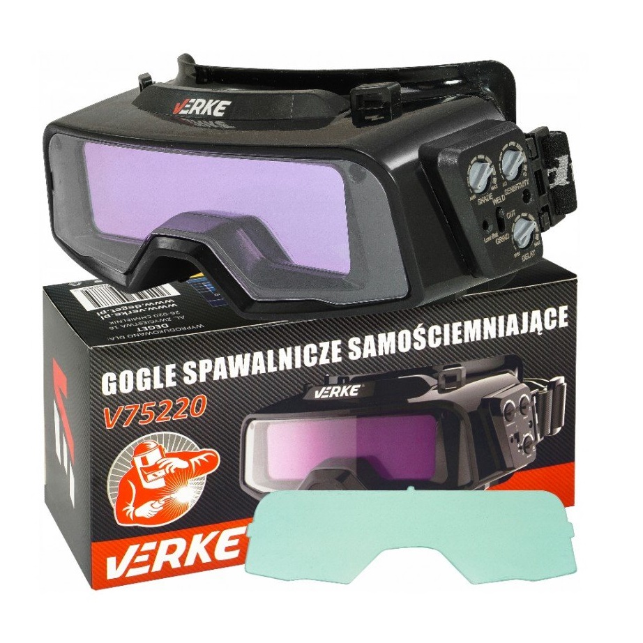 Verke fényre sötétedő autómata hegesztő szemüveg
