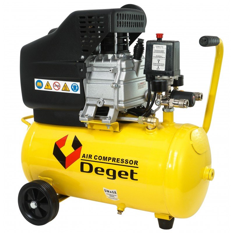 Deget 24 literes olajos kompresszor, 8 Bar/ 200L/p