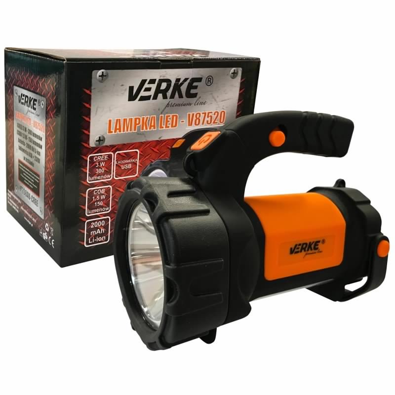 Verke Prémium Line LED lámpa 3W + COB 1,5W