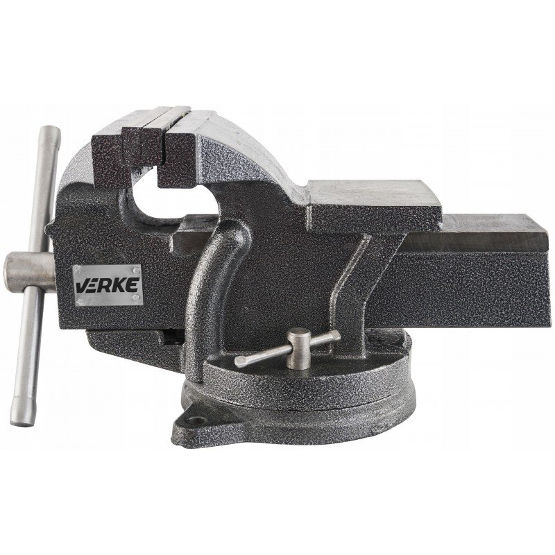 Verke forgózsámolyos asztali satu 150 mm