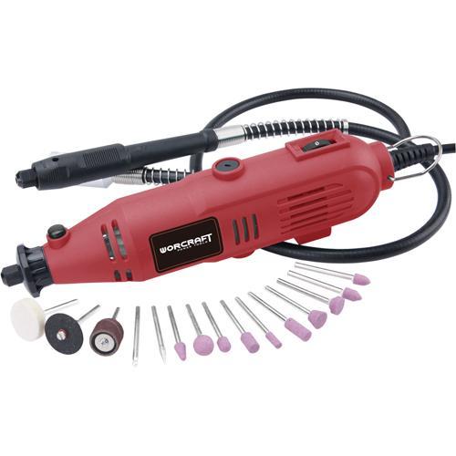 Worcraft egyenes csiszoló 135W, tartozékokkal