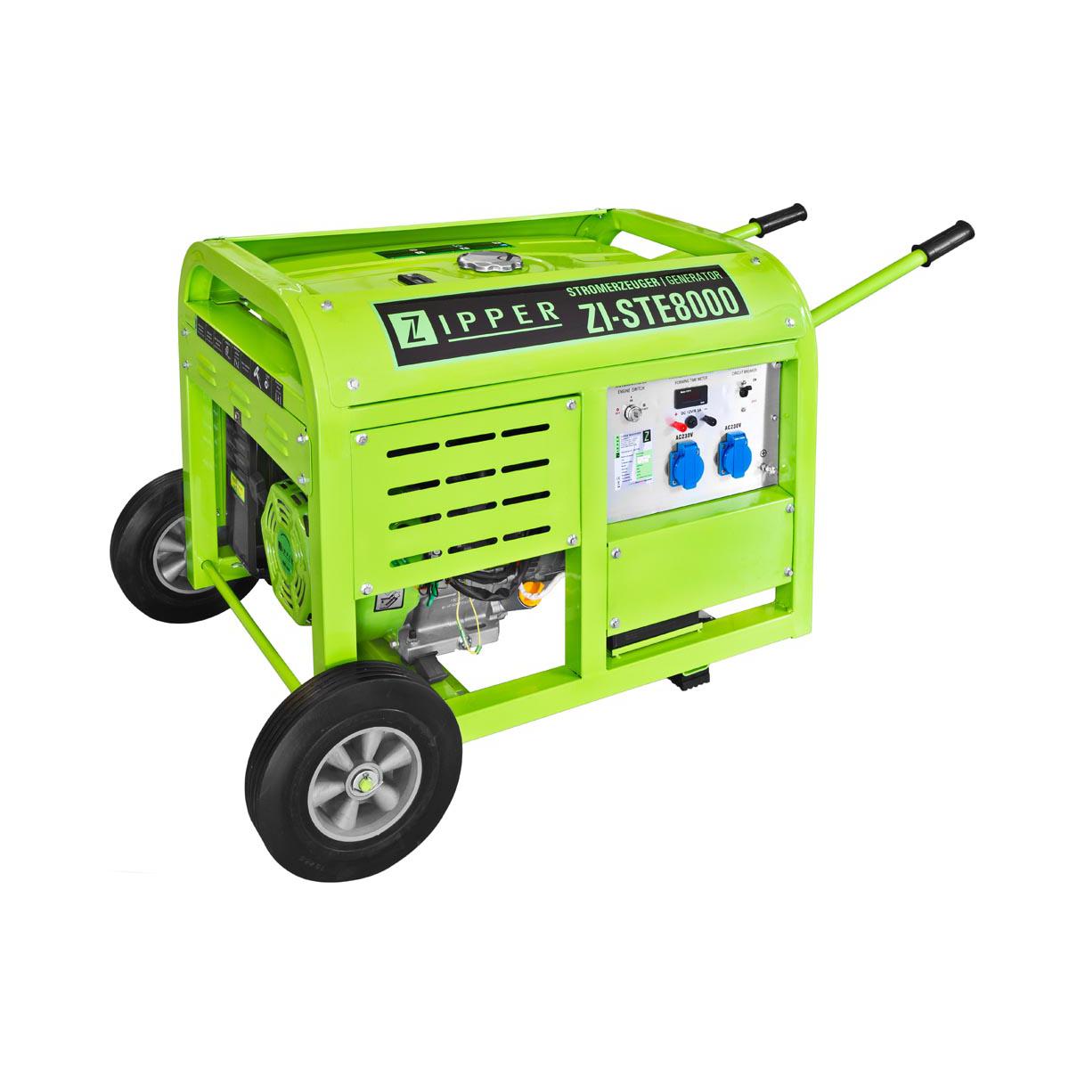 Zipper 7000W áramfejlesztő, 3x 230V 1x 12V