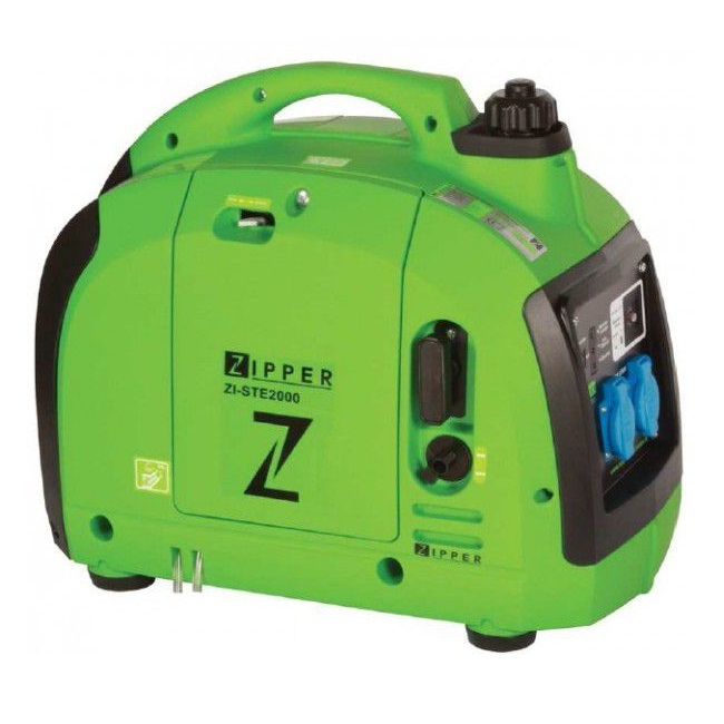 Zipper 2000 W-os 4ütemű inverteres áramfejlesztő, 2x 230V, 1x 12V