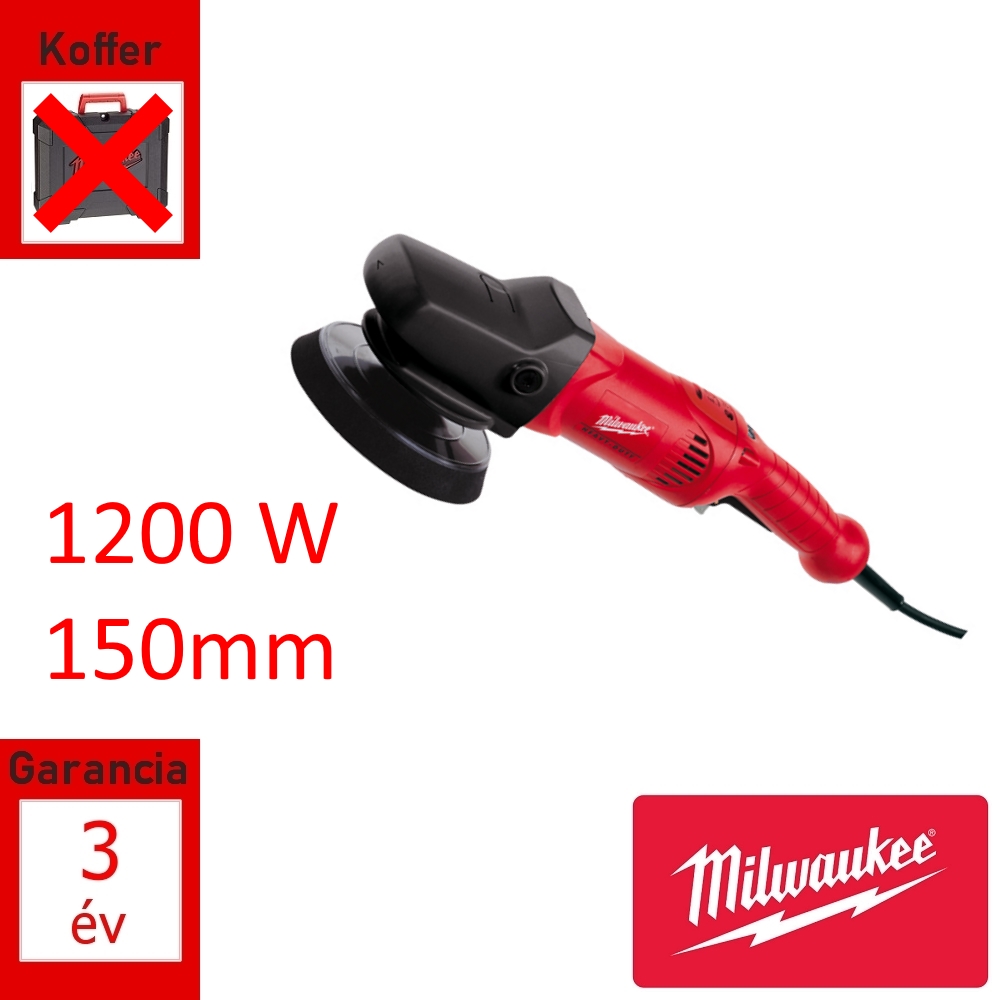 Milwaukee polírozógép 1200W 150mm
