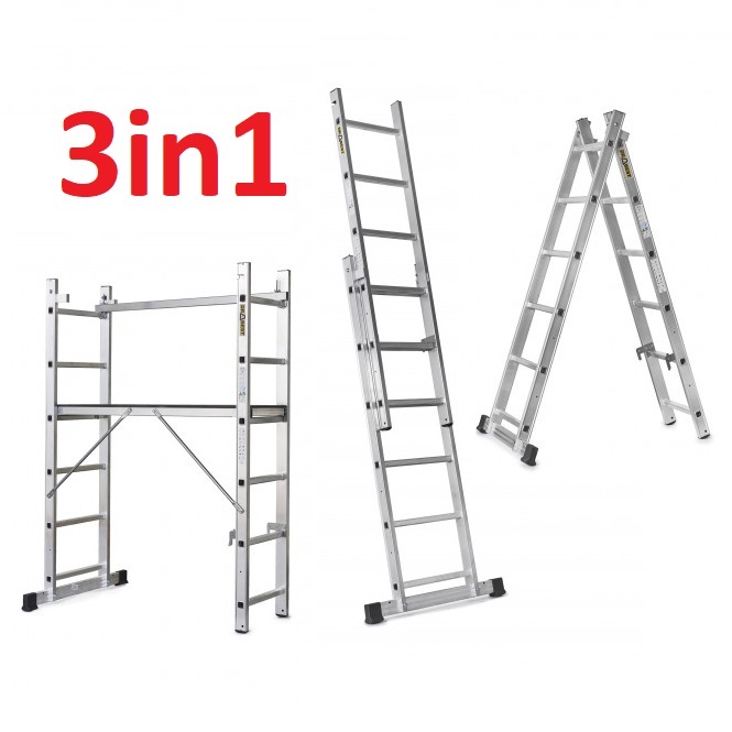 Drabest 6 fokos többfunkciós létra, állvány