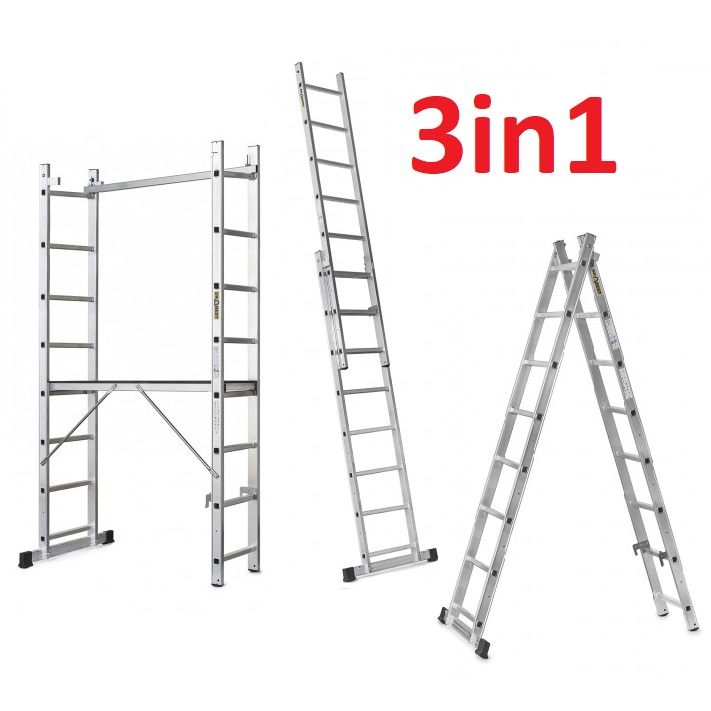 Drabest 8 fokos többfunkciós létra, állvány