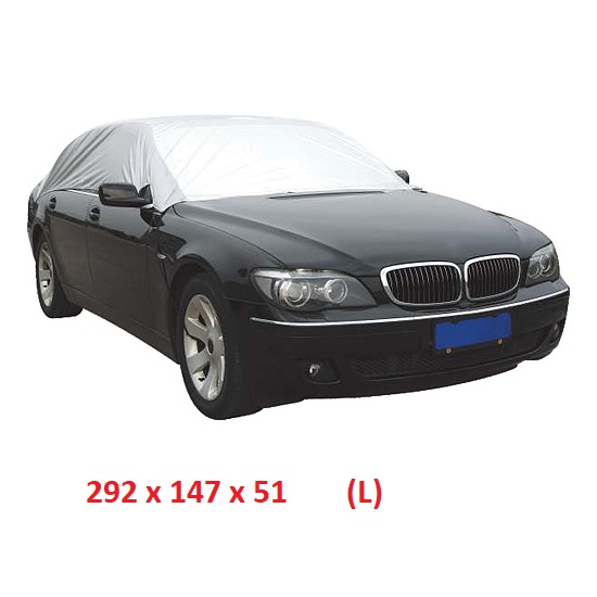 Strend Pro autótakaró ponyva (L) ezüst színű