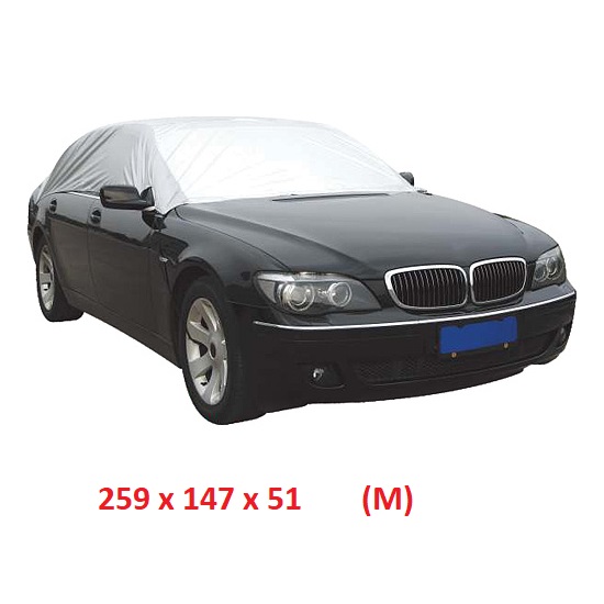 Strend Pro autótakaró ponyva (M) ezüst színű