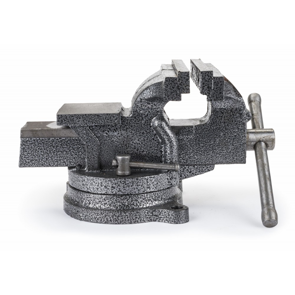 Black forgózsámolyos asztali satu 125mm, fekete