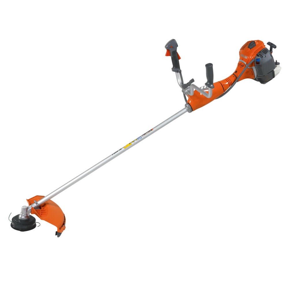 Oleo-Mac ipari benzines fűkasza 40,2cm³ / 2,5Le , damilfej +kés +hám
