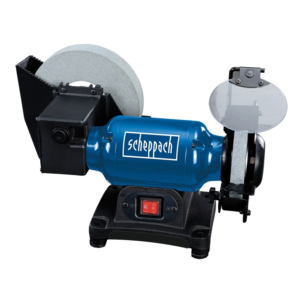 Scheppach száraz-nedves köszörű, 250W
