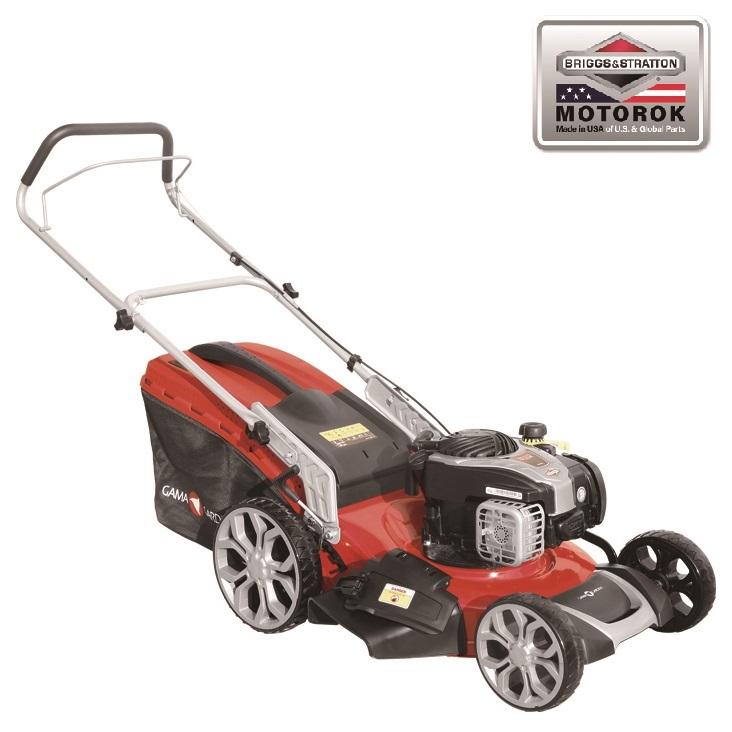 Gama Garden benzines fűgyűjtős fűnyíró BRIGGS 500 E motor/ 46 cm