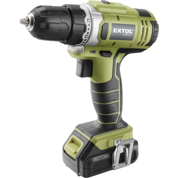 Extol akkus fúró csavarozó, 12V, Li-ion 1300 mAh