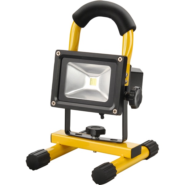 Extol akkus hordozható LED lámpa reflektor, 10W, Li-ion