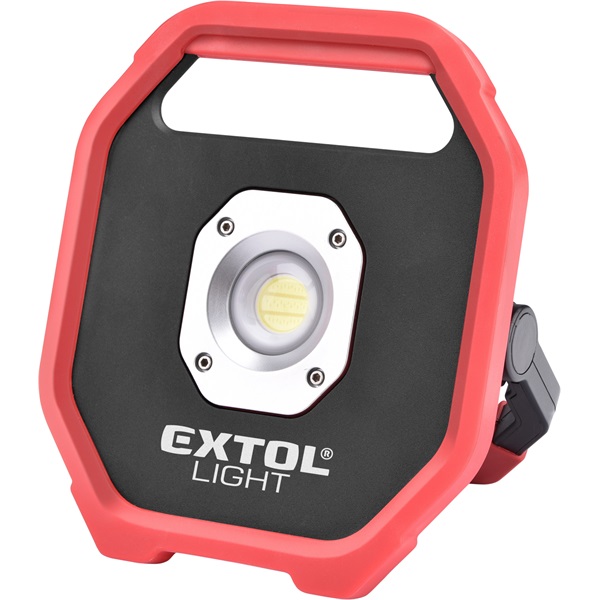 Extol hordozható LED lámpa, elemes, 10W, IP64