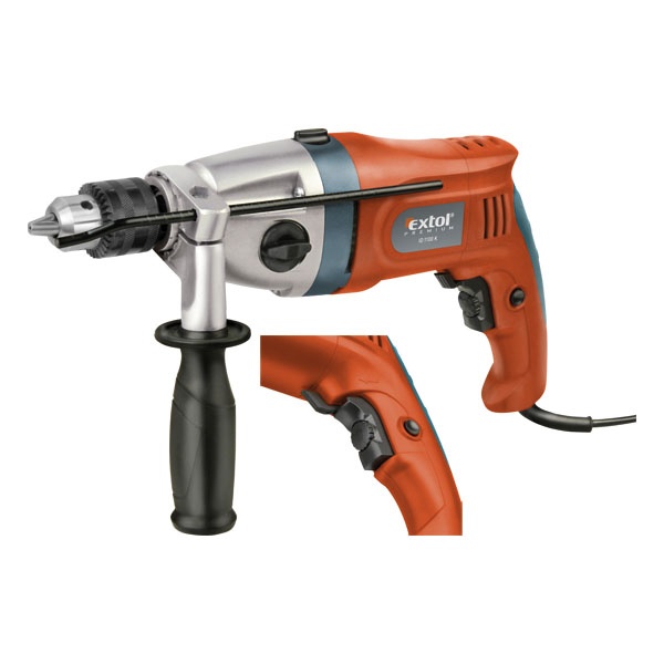 Extol ütvefúrógép 1100W, 13mm kulcsos tokmány