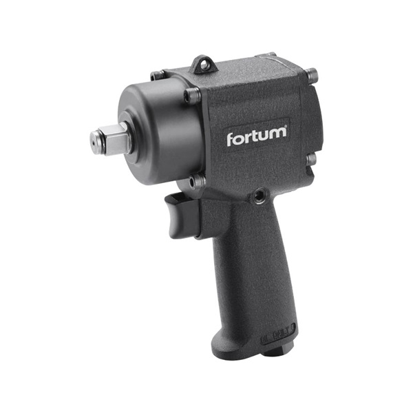Fortum légkulcs, 1/2", 610Nm, (Twin Hammer)