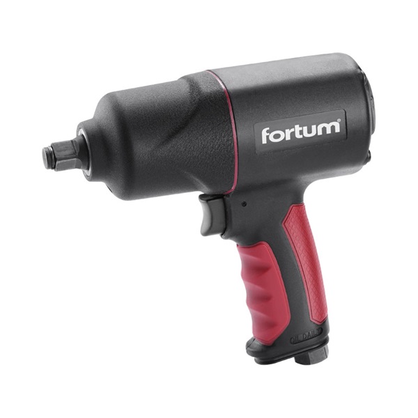 Fortum légkulcs, 1/2", 880Nm, (Twin Hammer)