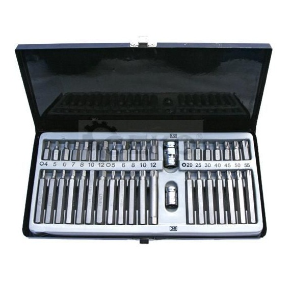 Geko 40 db-os imbusz-torx készlet  kofferban