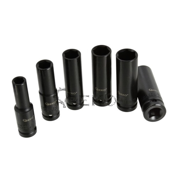 Geko extra hosszú dugófej készlet 10-21mm
