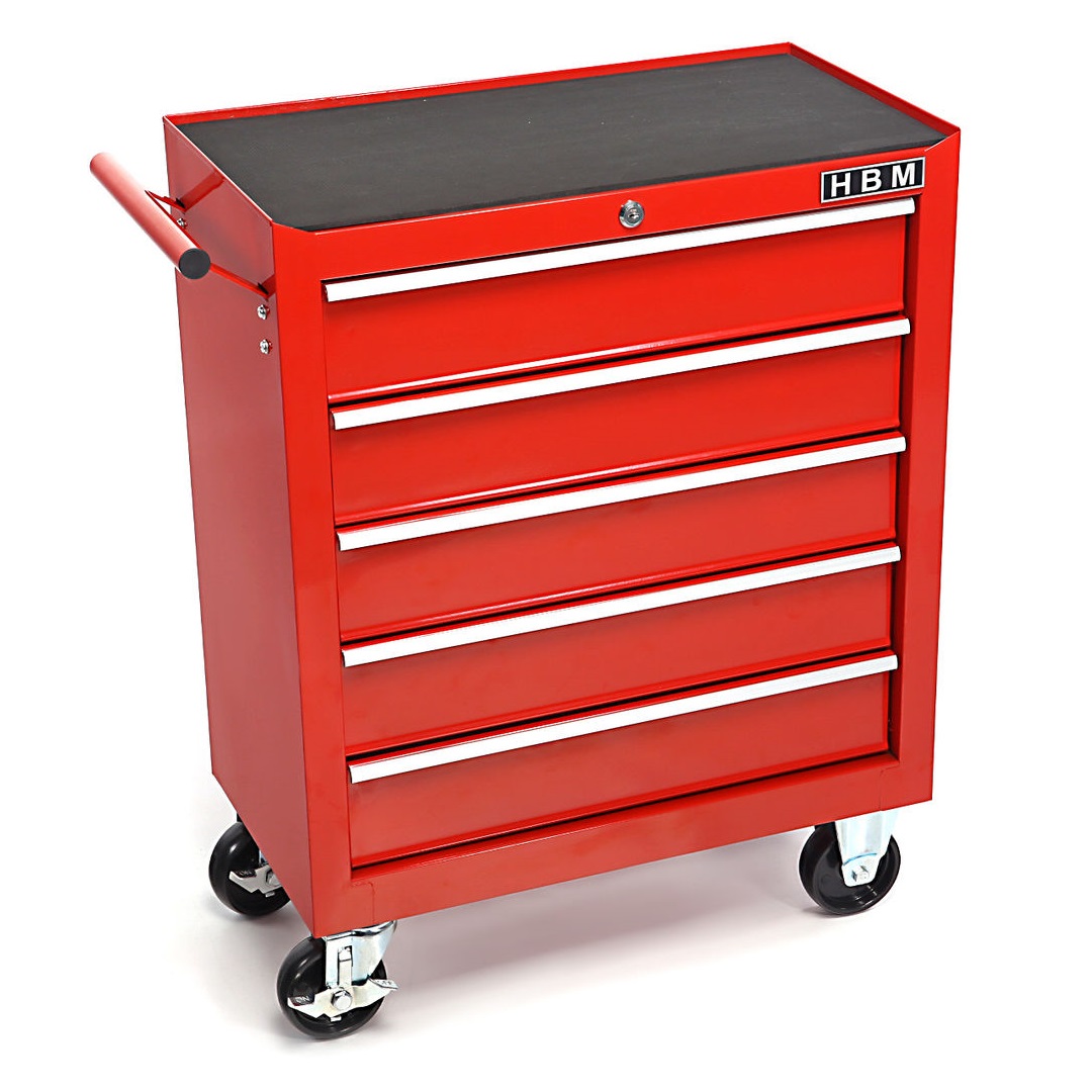 HBM 5 fiókos szerszámoskocsi 620 x 330 x 800 mm