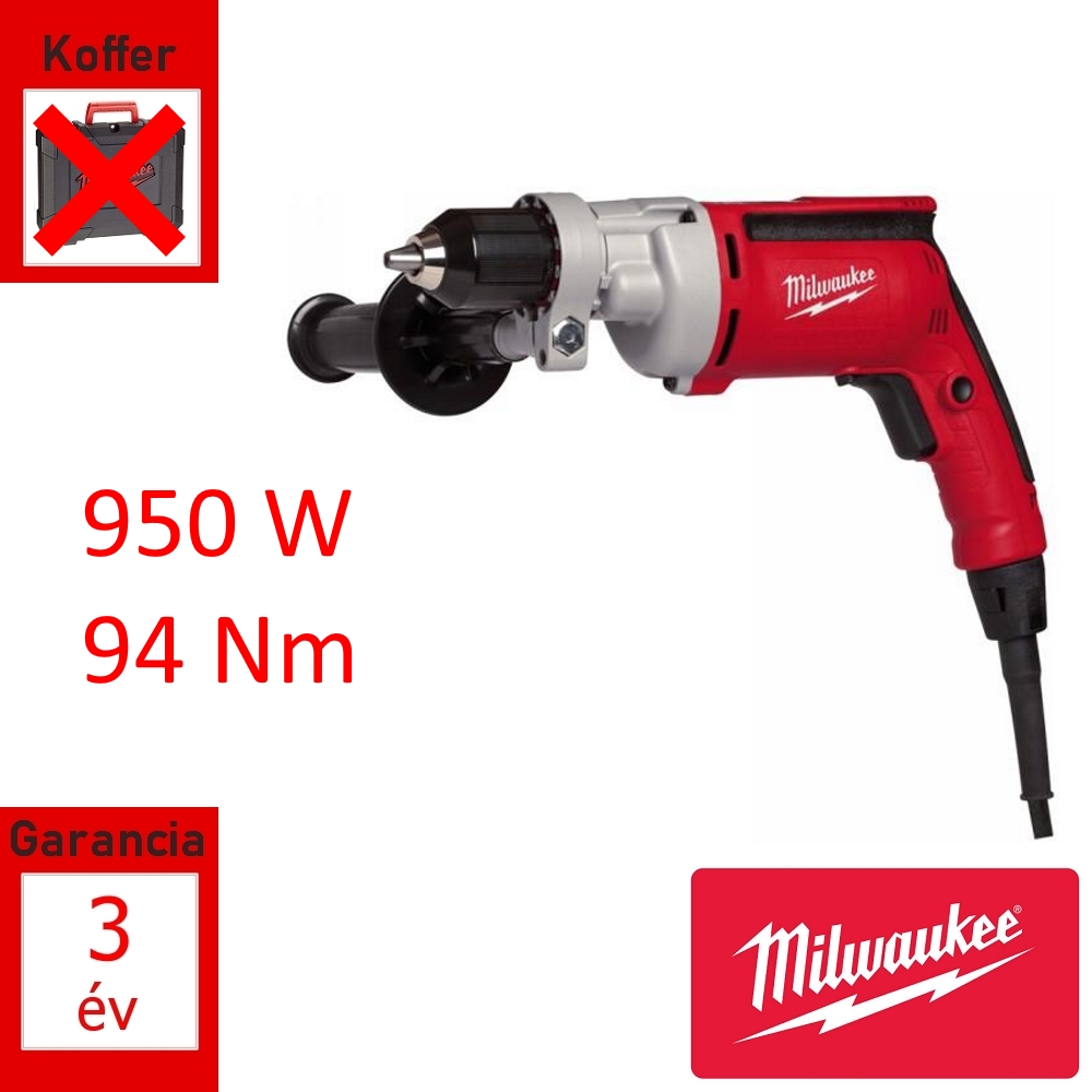 Milwaukee fúrógép 950W 94Nm