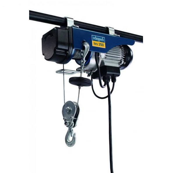 Scheppach elektromos drótköteles csörlő 250 kg-ig