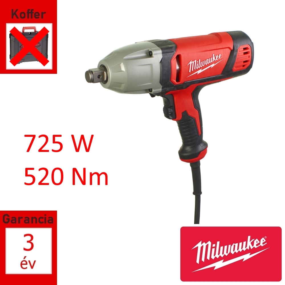 Milwaukee ütvecsavarozó 3/4" 520Nm 725W
