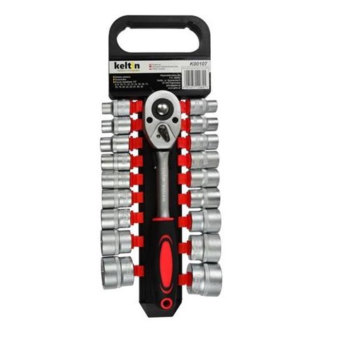 Keltin 19 részes 1/2"-os dugókulcs készlet, 8-32mm