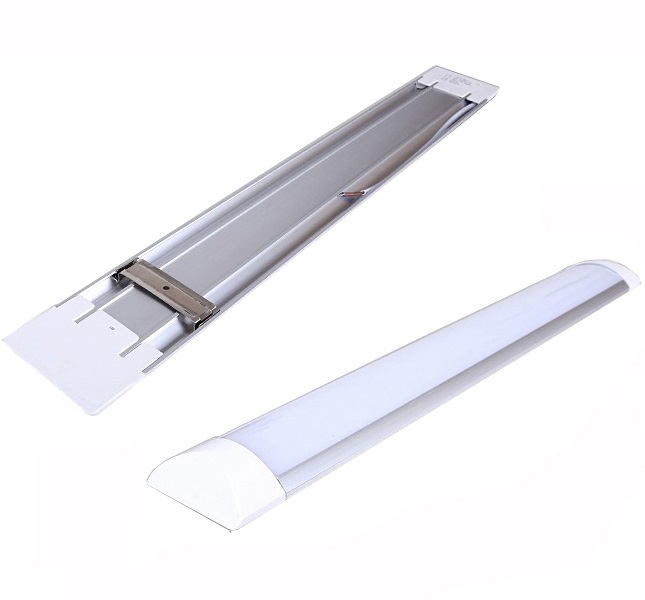 Led armatúra 120 cm,széles 54 w, dupla soros, átlátszó