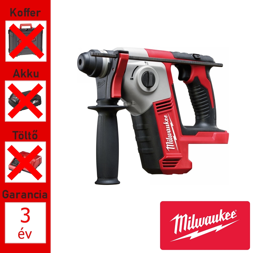 Milwaukee akkus fúrókalapács géptest 1,2J, 18V