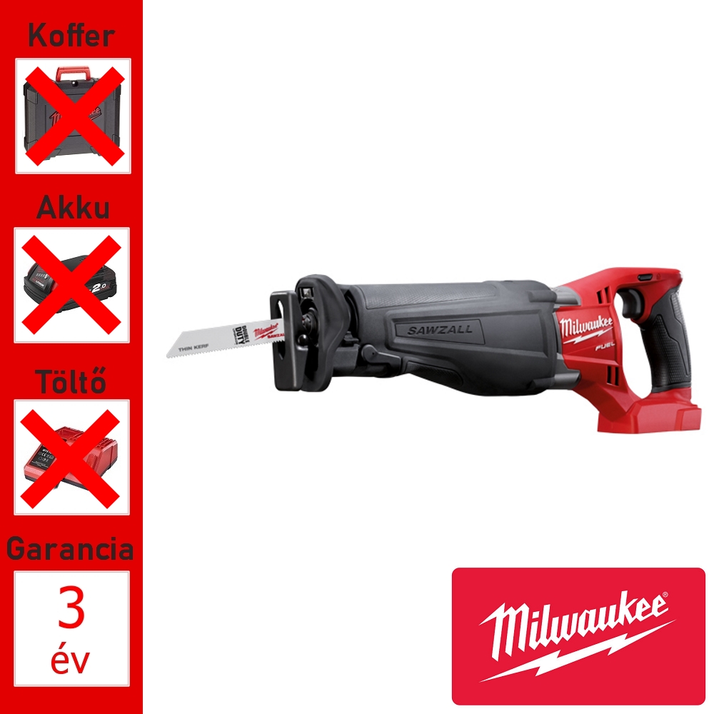 Milwaukee akkus orrfűrész 300mm, 18V, FIXTEC