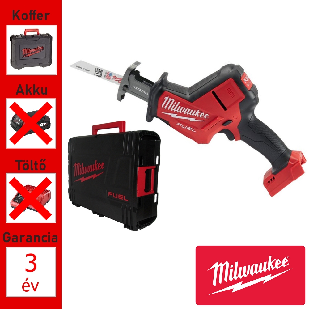 Milwaukee akkus orrfűrész +koffer 22mm, 18V