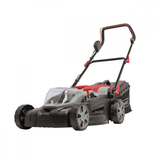 Scheppach 40V akkus fűnyíró 43cm munkaszéll.