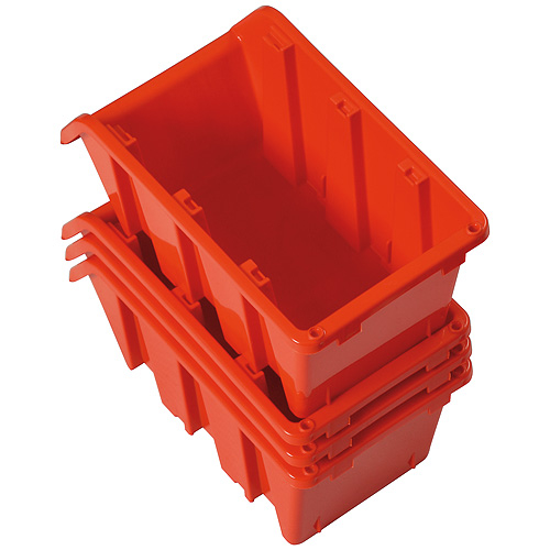 PROSPERPLAST alkatrész tároló doboz sorolható 198x118x90 mm