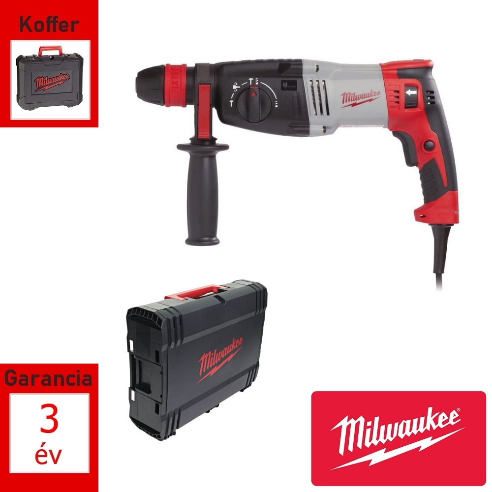 Milwaukee kombikalapács 1030W 3,6J SDS-Plus