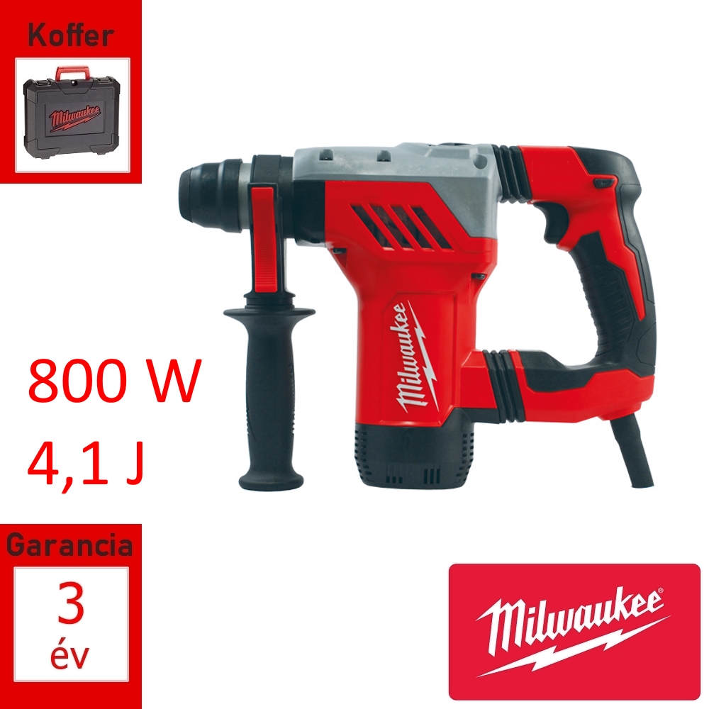 Milwaukee kombikalapács 800W 4,1J