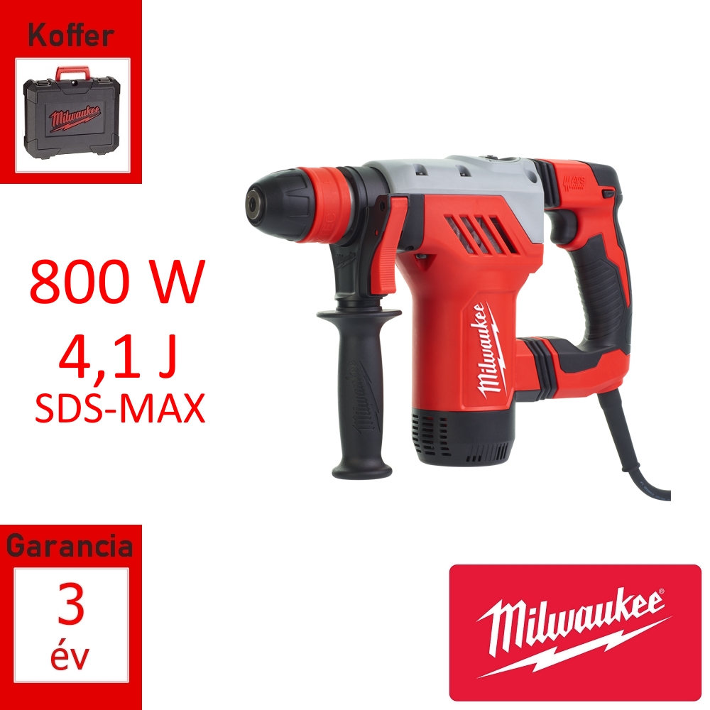 Milwaukee kombikalapács 800W 4,1J