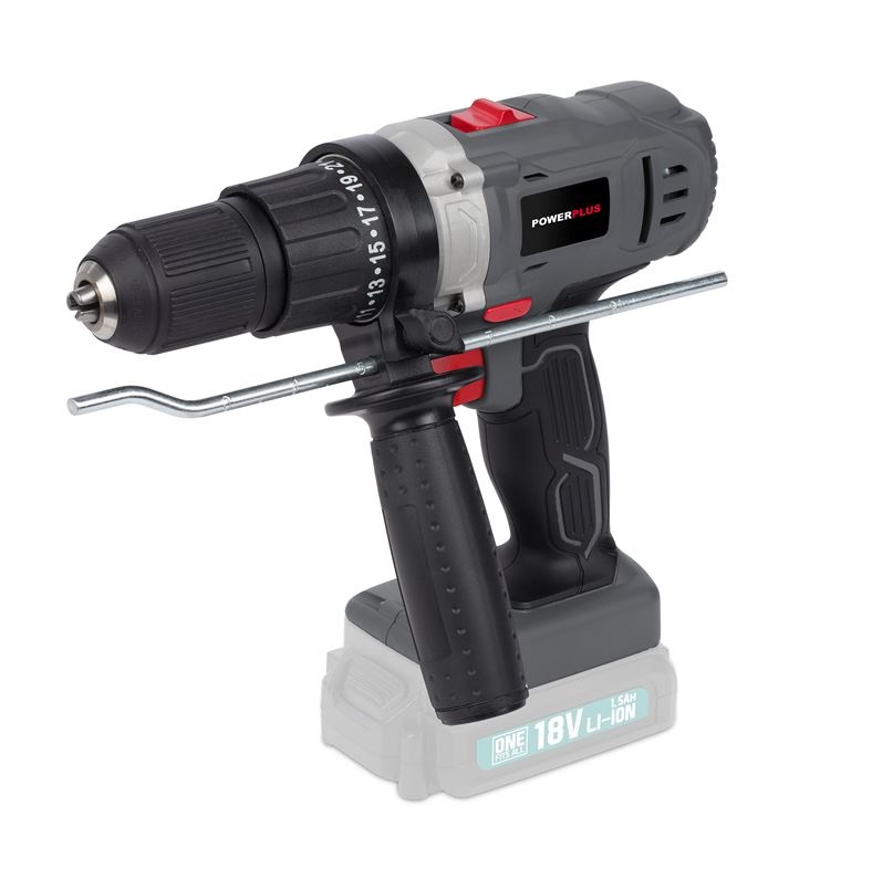 Powerplus akkus ütvefúró 18 V-os (akku nélkül)