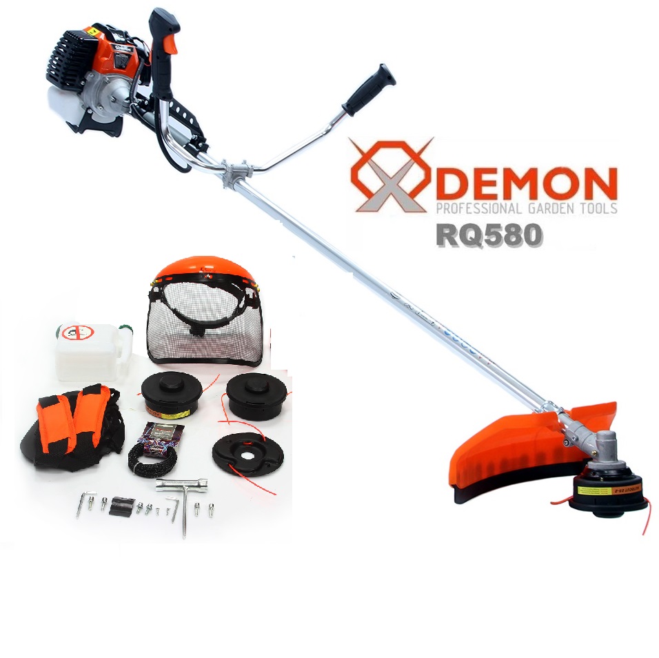 Demon RQ580 benzines fűkasza, 51,7cm³ , 8 tartozékkal