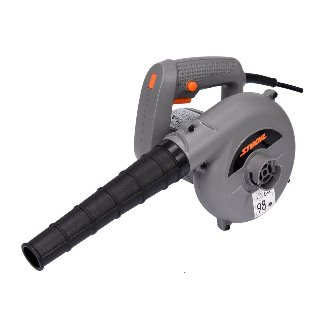 STHOR 400W por-, levél-, és forgácsfújó