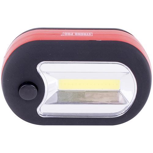 STR mágneses LED munkalámpa, 2W COB 100lm, elemes