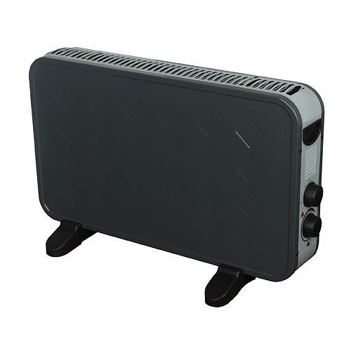 Strend Pro elektromos konvektor 2000W turbó ventillátorral, fekete