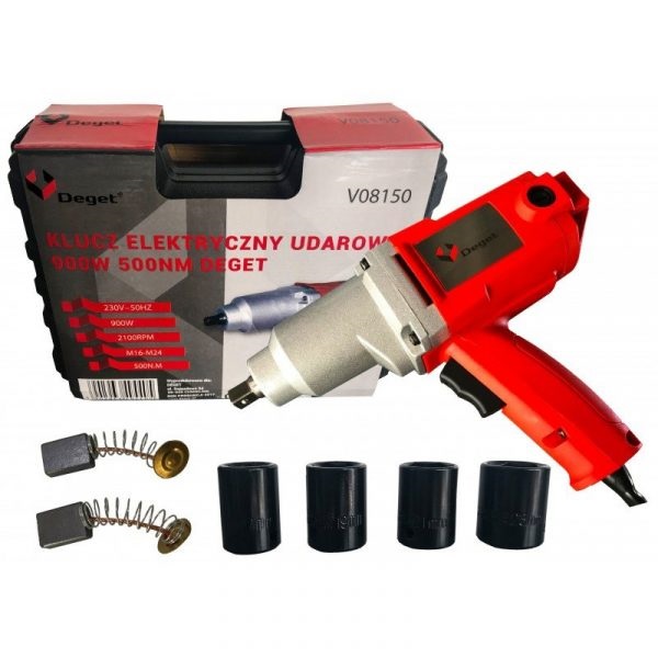 Verke ütvecsavarozó 500Nm 900W + koffer