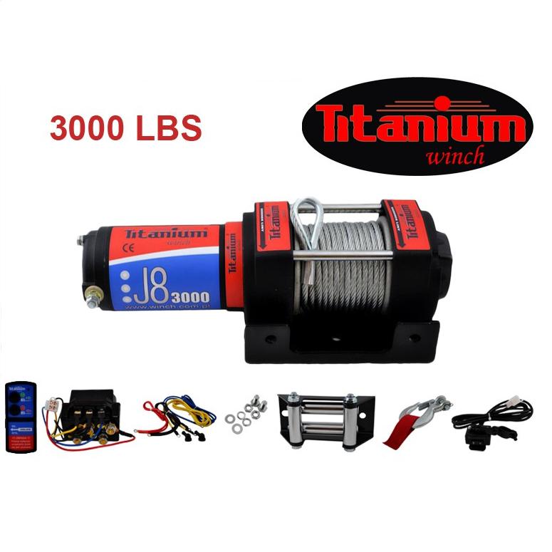 Titanium Winch csörlő ATW8 J3000