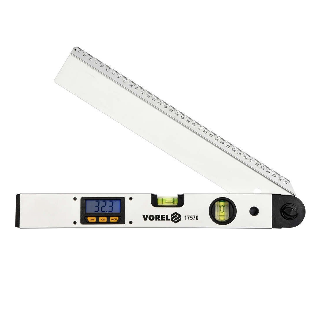 Vorel elektronikus szögmérő 400mm, vízmértékkel