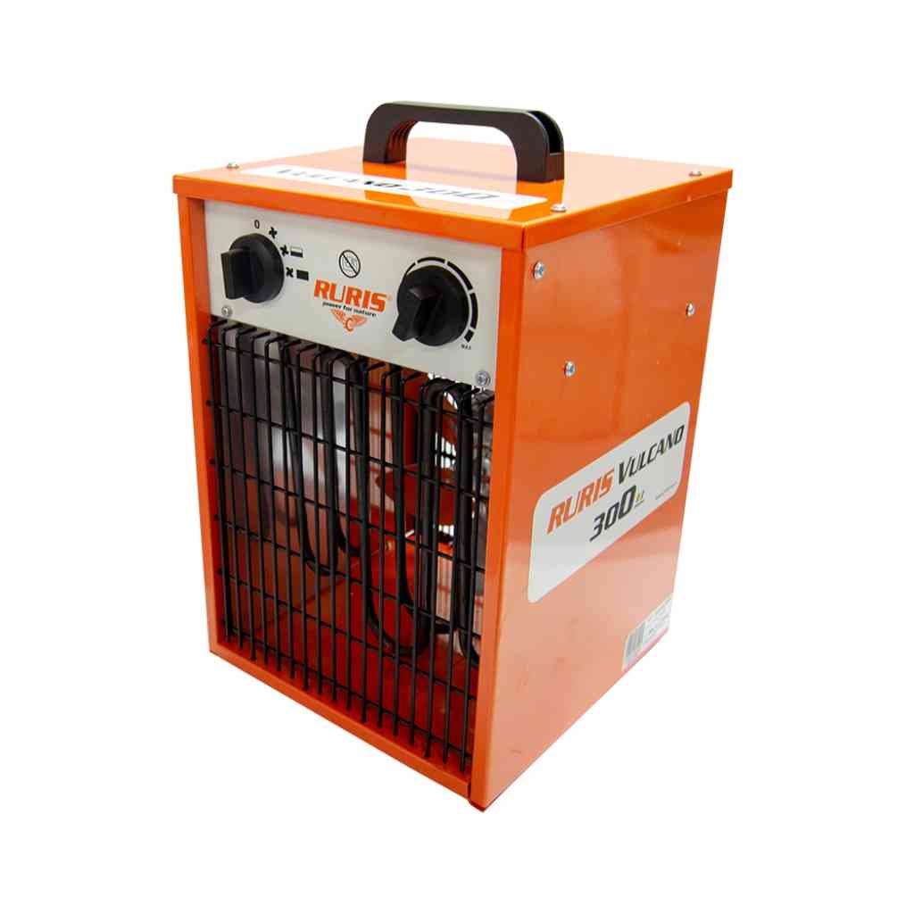 Ruris elektromos hőlégfúvó 3kW 514m3/óra