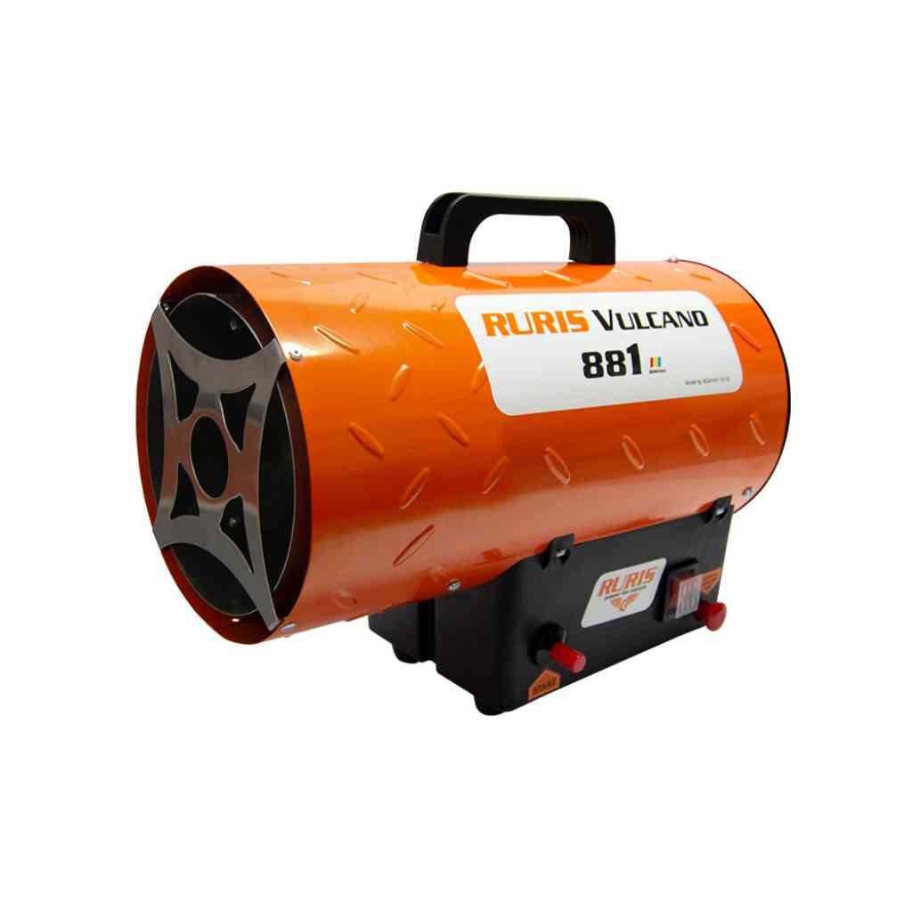 Ruris gázos hőlégfúvó 10kW 320m3/óra